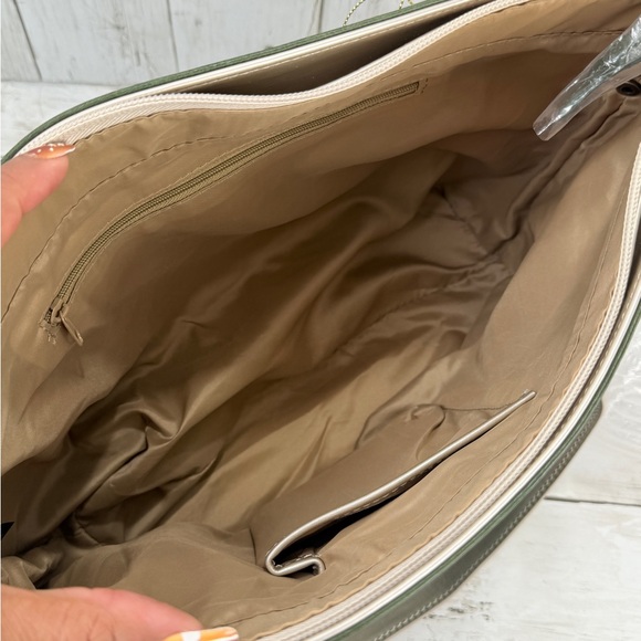 Genuine Leather Tote Handbag Aurielle by Carryland Shoulder Bag Large Size - Picture 14 of 14